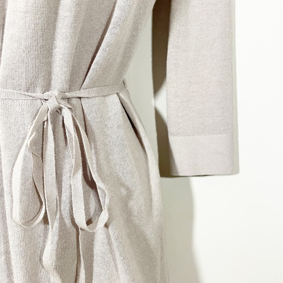 Anagram 2 Piece Belted Cardigan Sweater & Tank Beige Tan Women's Size XS - Picture 12 of 12